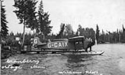 [Fokker 'Universal' aircraft G-CAIX at] Cranberry Portage, [Man.], 1928-31 1928-1931