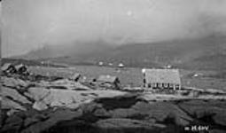 Godhavn, Greenland - C.G.S. "Arctic" anchored in Harbour August 1925.