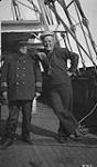 Capt. Joseph-Elzéar Bernier and J.D. Craig as a sailor [on ARCTIC] 1922