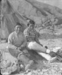 Inuit man and woman at Bache Peninsula 1926