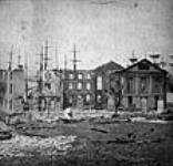 Custom House after the Great Fire 1877