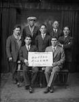 Group portrait of the officers of the [Japanese] Vegetable Farmers' Co-operative Association, Lethbridge, Alta., 1929 1929
