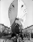 [Damage to bows of H.M.C.S. ASSINIBOINE, caused by collision with Sambro Light Vessel] 9 Ot. 1942