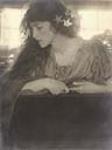 Portrait of a Woman, "after D(ante) G(abriel) R(osetti)" 1906-1930