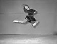 "Study of a skating leap": Barbara Ann Scott ca 1948