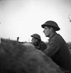 Personnel of "A" Company, Princess Patricia's Canadian Light Infantry (P.P.C.L.I.), in action north of Ortona, Italy, 29 January 1944 January 29, 1944.