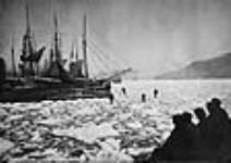 Ice in harbour 6 Aug. 1926