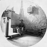 Weighing off bin, Rice Mills, [Victoria, B.C., c. 1889]