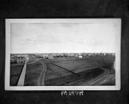 Photographic view of Regina, Sask., from Station [1885] August, 1885.