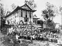 Sinchangnir Church, Ham Keung, Kova. The occasion of the visit of Dr. Gandier & Endicott, May 1927 May 1927