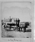 An Easy Portage, [possible North Bay, Ont.], 1897 1897