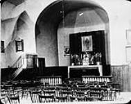 Interior of unidentified Polish Church, Winnipeg, Manitoba, c 1890-1910 ca. 1890-1910.