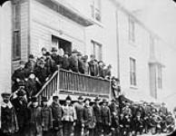 Dominion Government Immigration Hall, Winnipeg, Manitoba c 1900