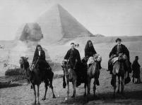 Mrs. and Mr. Arthur Lewis Sifton in Egypt ca 1900 - 1920