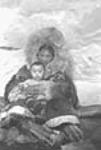 Inuit mother [Ada Ohokak] and child [George Atkot Ohokak], Coppermine River District, N.W.T. [Nunavut], 1949 1949.