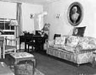Interior view at Moorside, estate of the late Rt. Hon. W.L. Mackenzie King Aug. 1950