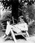 Charlie (Charles Ballantyne) in chair / Charlie (Charles) Ballantyne sur sa chaise September 1896.