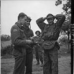 German prisoner questioned by Capt. G.E.Franklin (Dayspring, N.S.)9th Canadian Infantry Brigade 07-Jul-44