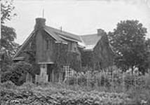 Rear view of Dominion Poultry Husbandman's Residence, Central Experimental Farm July 1941