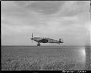 Seafire aircraft AAB taking off from RCAF airfield Sept. 1948
