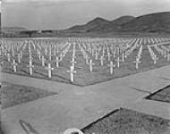 View of Canadian Plots in U.N. military Cemetery Mar. 1954