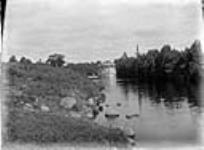 "'Rideau Queen' in Mutchmore Cut, Rideau Canal." 1902
