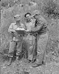 (L.-R.:) Capt. Jack Moldaver, Brig. W.G.H. Pike and Maj. J.U.R.G. Lamothe 26 Sept. 1951
