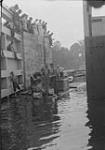 Diver in Rideau Canal lock ca. 1918