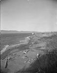 View of jetty from Commanding Officer's Residence, H.M.C.S. FORT RAMSAY June 1943