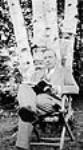 W.L. Mackenzie King reading a book at Kingswood cottage 18 July 1920
