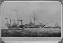 Paddlewheeler CALEDONIA (Cunard Line, 1840-1850) c.1850
