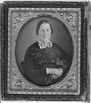Portrait of an unidentified middle-aged woman ca. 1855-1858.