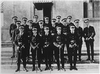 First group of cadets of the Royal Canadian Naval Air Service being trained at the U.S. Navy Ground School, Walker Hall, Massachusetts Institute of Technology Sept 1918