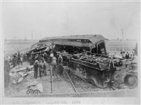 Train wreck: Saint-Polycarpe, Quebec, 9 Aug. 1899 9 Aug. 1899