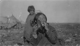 Unidentified Inuit scene in the Canadian Arctic ca. 1935