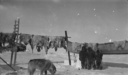 Unidentified Inuit scene in the Canadian Arctic ca. 1935