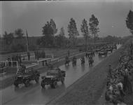 Review and March Past of 5th Canadian Armed Division 23 May 1945