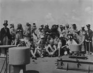 "King Neptune's Court" aboard H.M.C.S. UGANDA 7 Mar. 1945