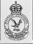Squadron Crest of the RCAF 133 Falcon squadron 1943.