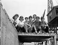 Female workers at Halifax Shipyards, Halifax, Nova Scotia, Canada, September 1943 September 1943.