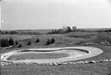 Landscaping designed by J. Austin Floyd, E.B. Kernaghan residence, Township of King 1963