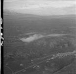 Aerial view from Observation Post Aircraft showing a concentration of smoke from Canadian Artillery shoot. Orsogna (vicinity), Italy, Feb. 1944 FEB. 1944