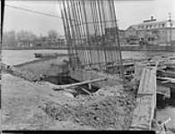 Beauharnois Canal - Rear of North abutment looking South East 1 May 1940