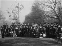 Planting the second "Loyalist" tree in commemoration of the coming of the United Empire Loyalists, by the United Empire Loyalist Association of Ontario. Alexandra Gates 21 May 1902