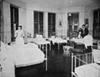 View of children's ward in unidentified hospital c 1900