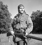Sergeant H.A. Marshall of the Sniper Section, The Calgary Highlanders, Kapellen, Belgium, 6 October 1944 October 6, 1944.