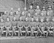 Part of a panorama. Group portrait of Cadet Course No. 12, Royal Flying Corps 10 Sept. 1917