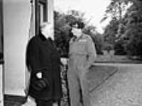 Rt. Hon. W.L. Mackenzie King talking with General Sir Bernard Montgomery 18 May 1944