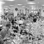 Christmas retail shopping 1955