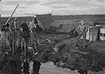 Arrival at Fort Franklin, Great Bear Lake 1933